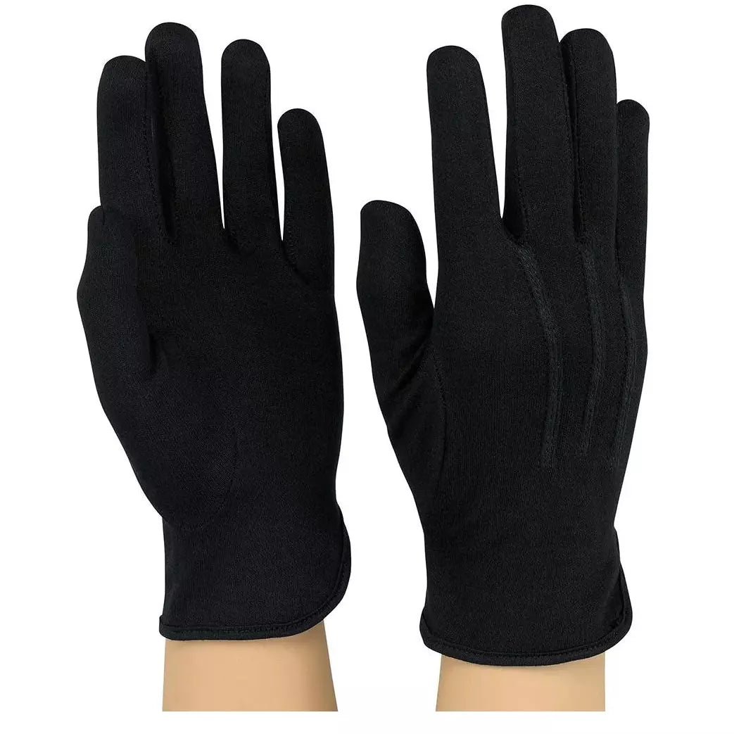 Guantes de algodón con banda militar StylePLUS